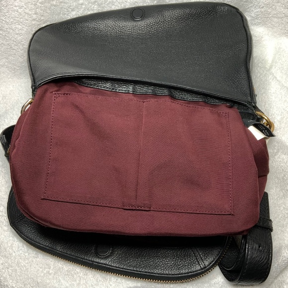 Marc Jacobs Large Leather Nomad Recruit Saddlebag Crossbody - Picture 7 of 16